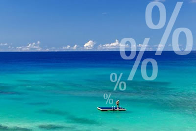 Kontroleer de lijst met kortingen voor vakantiehuizen